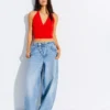 Gathered Halter Top – Tops Gathered Halter Top – Tops