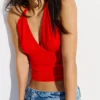 Gathered Halter Top – Tops Gathered Halter Top – Tops