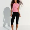 Gathered T-Shirt with Side Ties