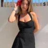 Halter Mini Dress Halter Mini Dress