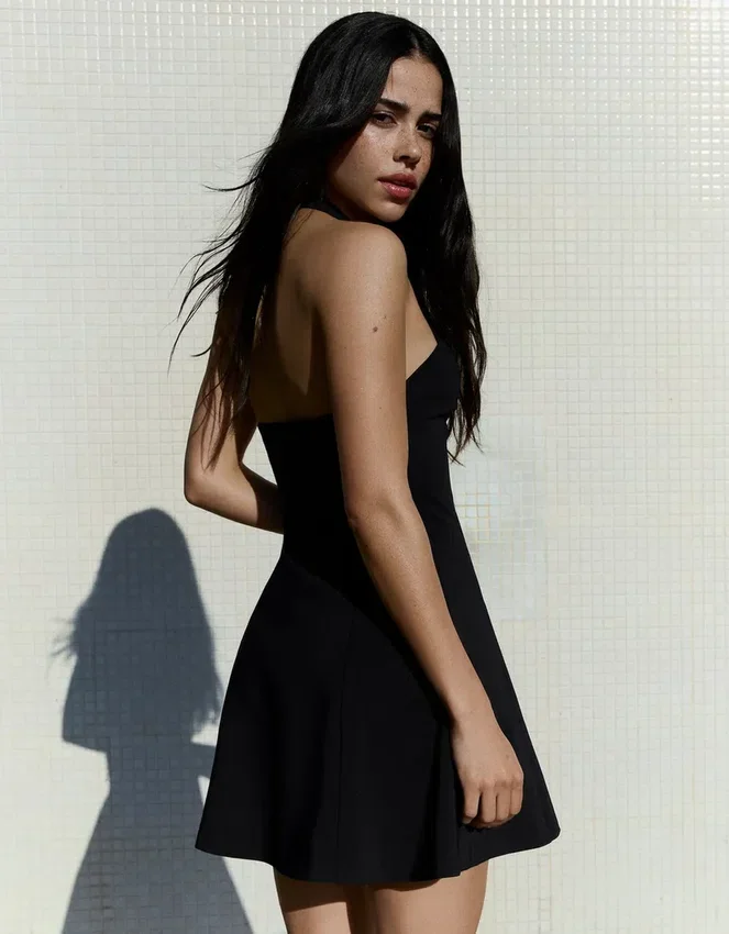 Halter Mini Dress Halter Mini Dress