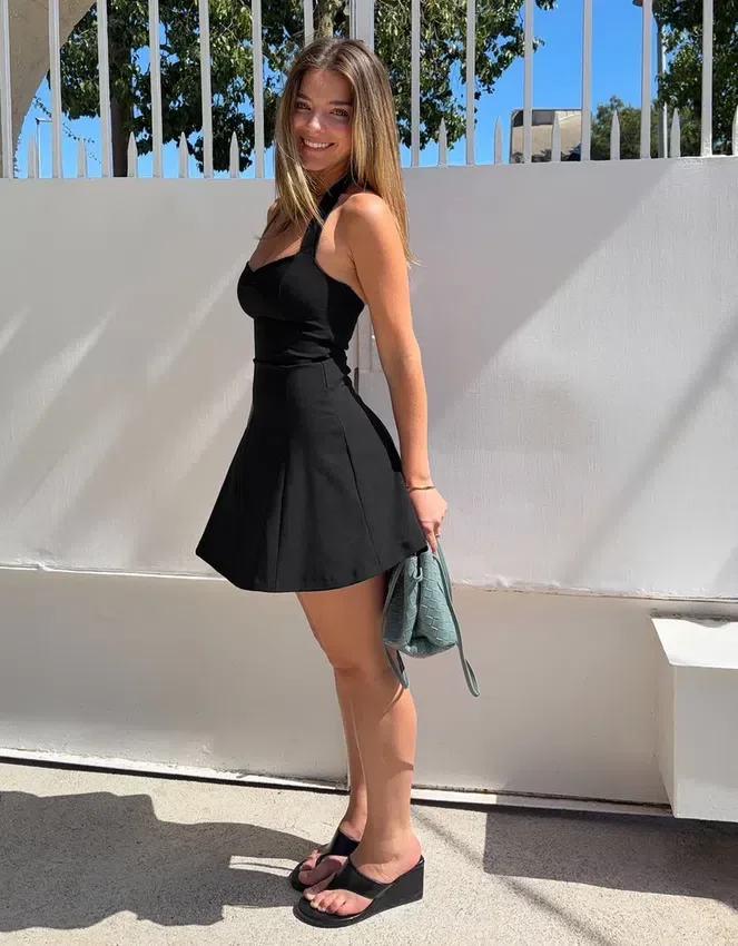 Halter Mini Dress Halter Mini Dress