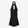 Halter Off-The-Shoulder Dress Halter Off-The-Shoulder Dress
