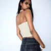 Halter Top with Buttons Halter Top with Buttons