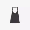 Halter Top with Eyelets Halter Top with Eyelets
