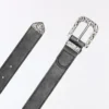 Hammered Buckle Belt – Accessories