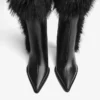 Heeled Ankle Boot with Fur Detail – Boots and Ankle Boots