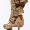 Heeled Trousers Sandals with Buckles – Heeled Sandals
