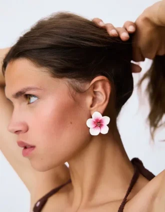 Hibiscus Earrings