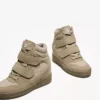 High-Top Sneakers with Inner Wedge – Shoes High-Top Sneakers with Inner Wedge – Shoes