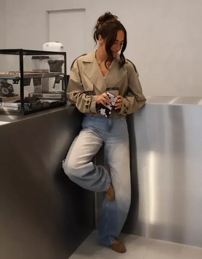High-Waist Barrel Jeans High-Waist Barrel Jeans