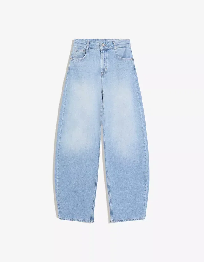 High-Waist Barrel Jeans High-Waist Barrel Jeans