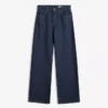 High-Waist Straight Wide-Leg Jeans – Pants – Women