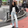 High-Waist Wide-Leg Straight Jeans – Pants High-Waist Wide-Leg Straight Jeans – Pants