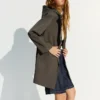 Hooded Water Repellent Windproof Trench – Jackets and Trench