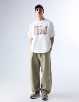 Interlock Balloon Fit Trousers – Pants