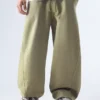 Interlock Balloon Fit Trousers – Pants Interlock Balloon Fit Trousers – Pants