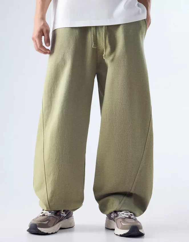 Interlock Balloon Fit Trousers – Pants Interlock Balloon Fit Trousers – Pants