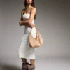 Knit Bandeau Midi Dress – Dresses and Jumpsuits Knit Bandeau Midi Dress – Dresses and Jumpsuits
