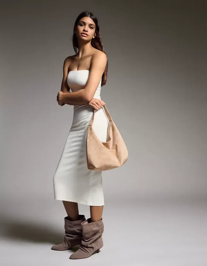 Knit Bandeau Midi Dress – Dresses and Jumpsuits Knit Bandeau Midi Dress – Dresses and Jumpsuits