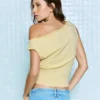 Knit Boatneck Top