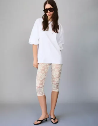 Lace Capri Leggings