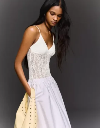 Lace Strap Bodysuit