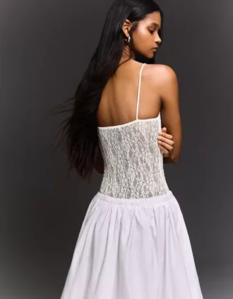 Lace Strap Bodysuit