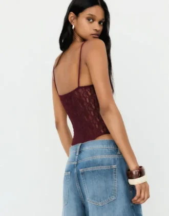 Lace Strap Bodysuit