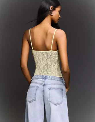 Lace Strap Bodysuit