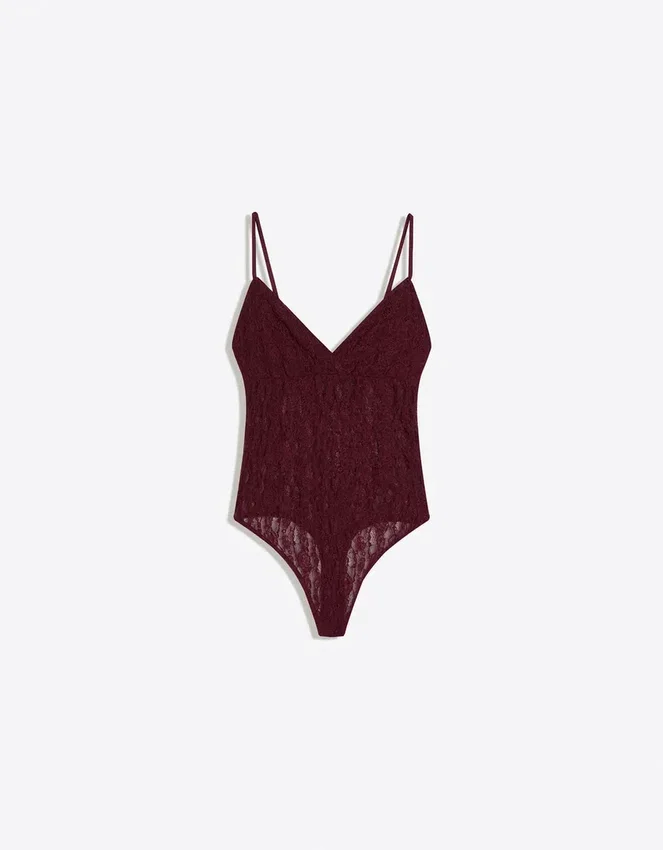 Lace Strap Bodysuit Lace Strap Bodysuit