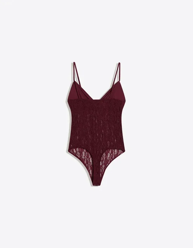 Lace Strap Bodysuit Lace Strap Bodysuit