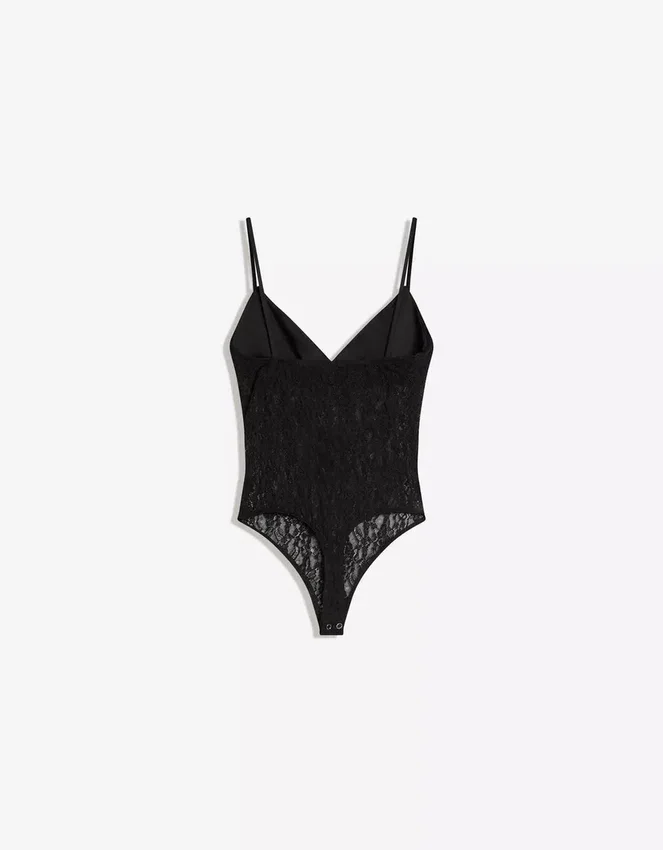 Lace Strap Bodysuit Lace Strap Bodysuit