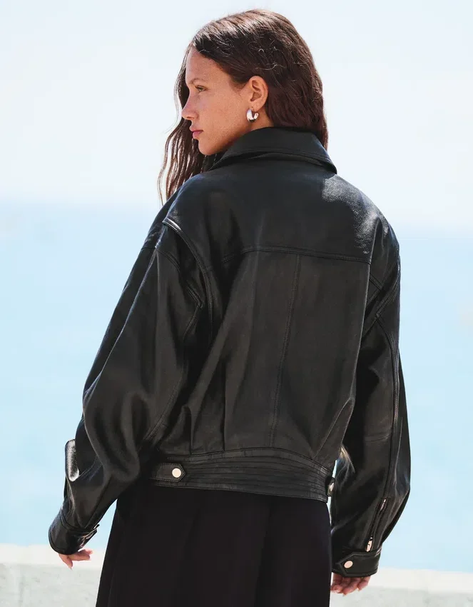 Leather Biker Jacket – Jackets and Trench Leather Biker Jacket – Jackets and Trench