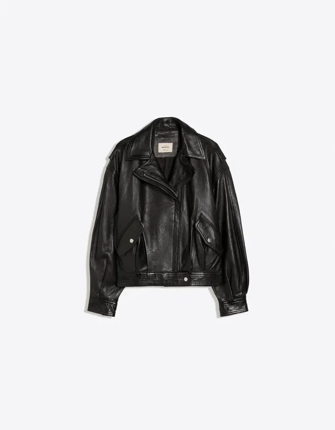 Leather Biker Jacket – Jackets and Trench Leather Biker Jacket – Jackets and Trench