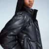 Leather Effect Puffer Jacket – Jackets and Trench Leather Effect Puffer Jacket – Jackets and Trench