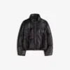 Leather Effect Puffer Jacket – Jackets and Trench Leather Effect Puffer Jacket – Jackets and Trench