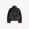 Leather Effect Puffer Jacket – Jackets and Trench Leather Effect Puffer Jacket – Jackets and Trench