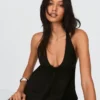 Linen Blend Halter Waistcoat – #Bershkastyle – Women Linen Blend Halter Waistcoat – #Bershkastyle – Women