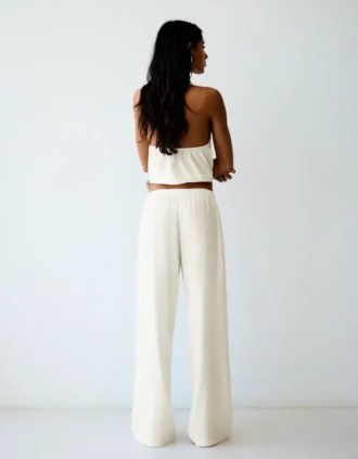 Trousers with Elastic Waistband – Pants – Women