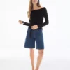 Long Sleeve Asymmetric Tied T-Shirt