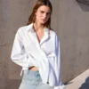 Long Sleeve Crossover Button Shirt Long Sleeve Crossover Button Shirt
