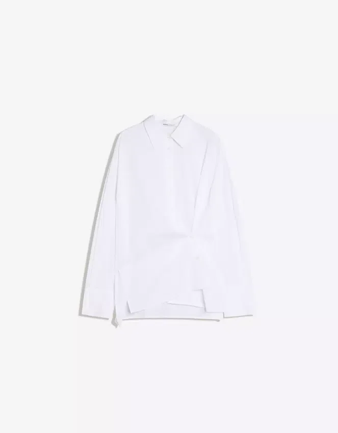 Long Sleeve Crossover Button Shirt Long Sleeve Crossover Button Shirt