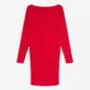 Long Sleeve Mini Dress with a Fitted Skirt