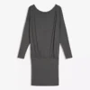 Long Sleeve Mini Dress with a Fitted Skirt