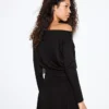 Long Sleeve Mini Dress with Sash