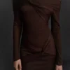 Long Sleeve Tulle Mini Dress with Knots – Dresses and Jumpsuits Long Sleeve Tulle Mini Dress with Knots – Dresses and Jumpsuits