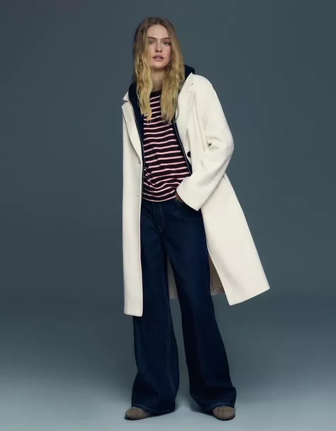 Long Soft Touch Coat – Jackets and Trench Long Soft Touch Coat – Jackets and Trench