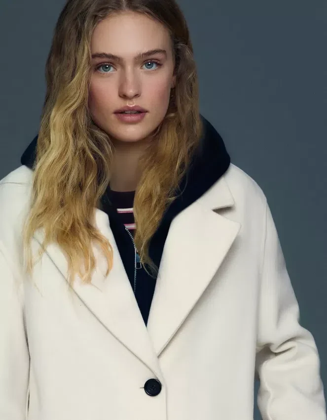 Long Soft Touch Coat – Jackets and Trench Long Soft Touch Coat – Jackets and Trench