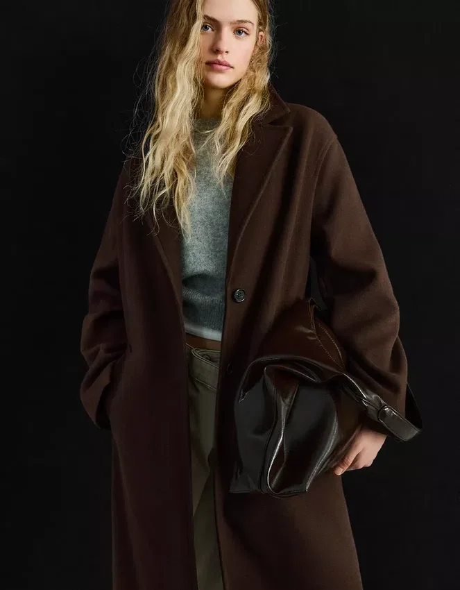 Long Soft Touch Coat – Jackets and Trench Long Soft Touch Coat – Jackets and Trench